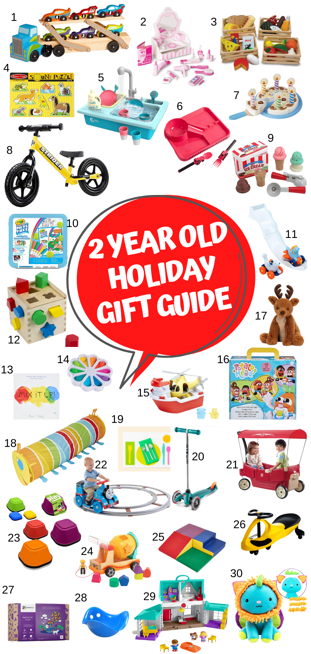 Best Gifts for 2 Year Olds Playroom Inspo